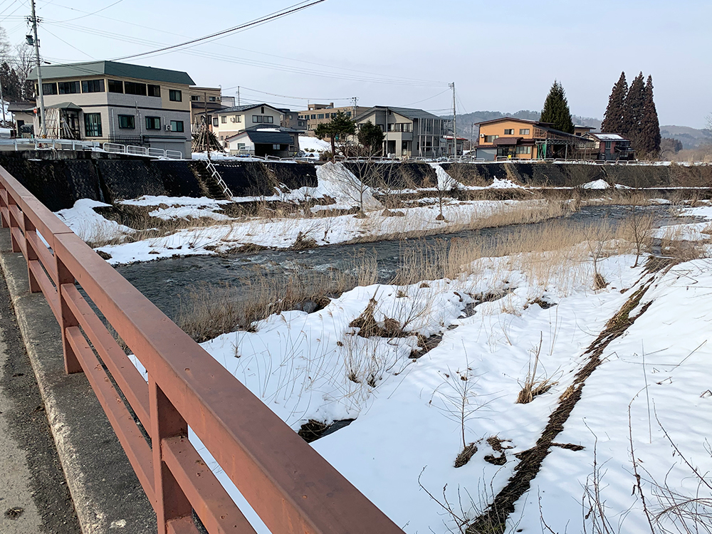 小野川温泉街10