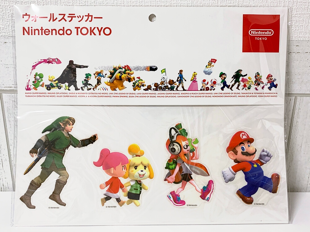 Nintendo TOKYOグッズ_ウォールステッカー