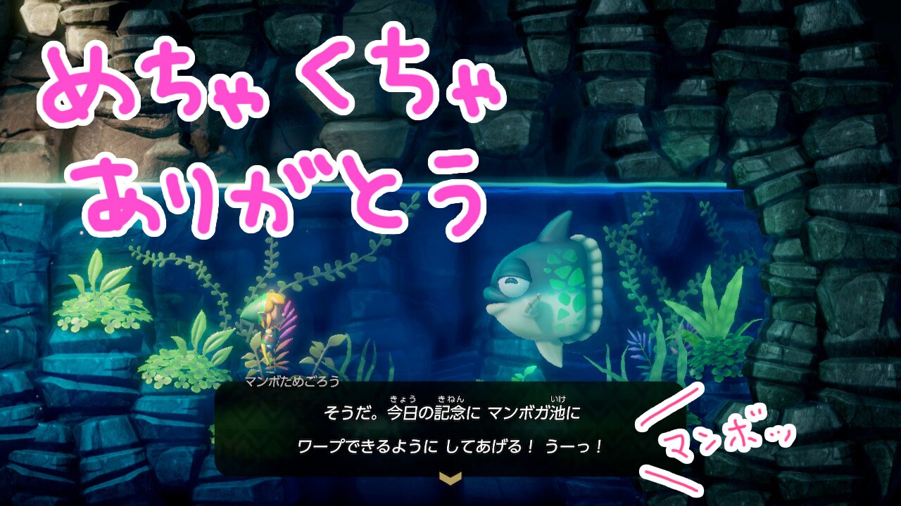 ゼルダの伝説夢をみる島ネタバレありプレイ日記6_マンボガ池開通